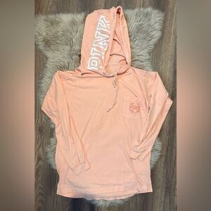 Victoria Secret PINK hooded long sleeve top